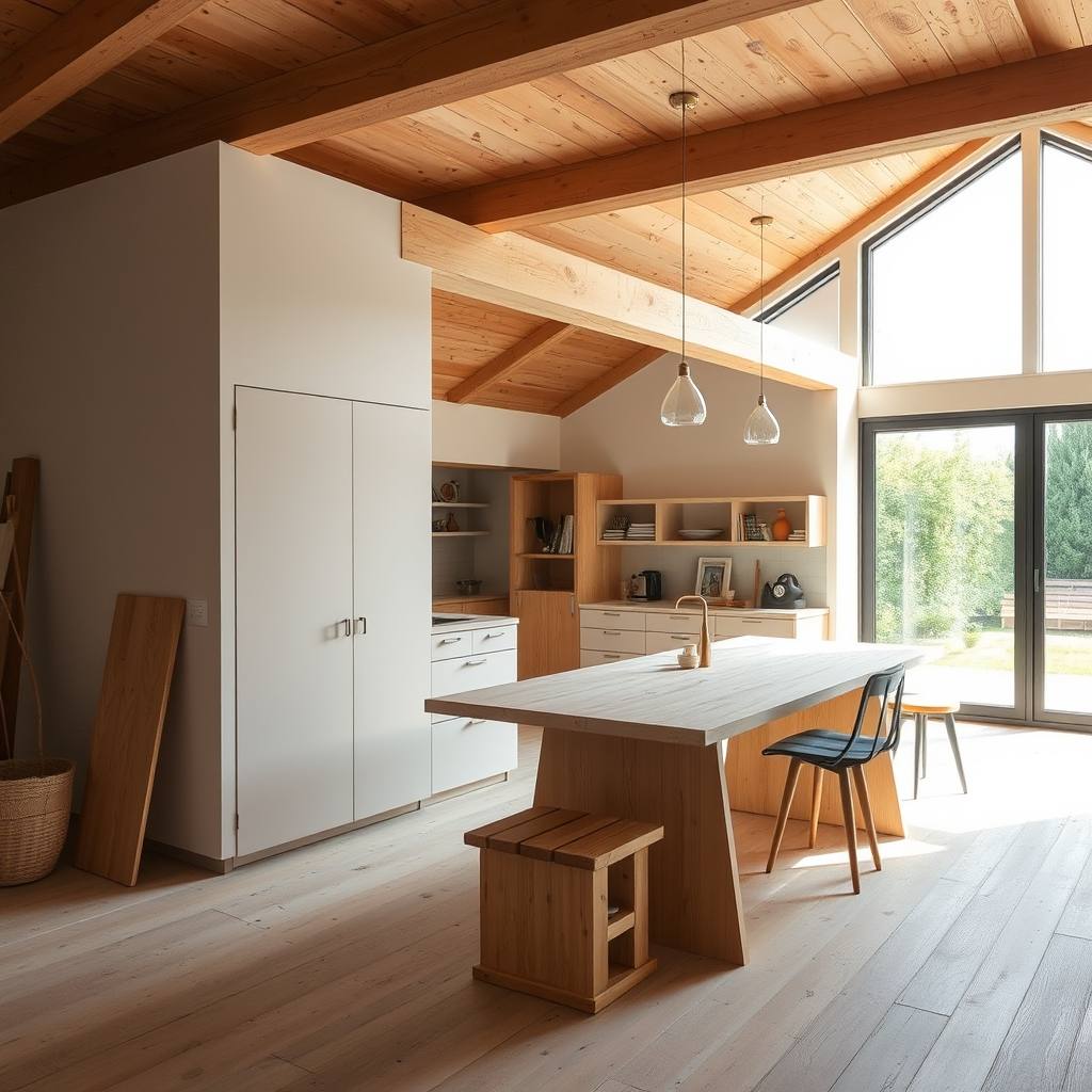Maison modulaire clé en main (illustration)