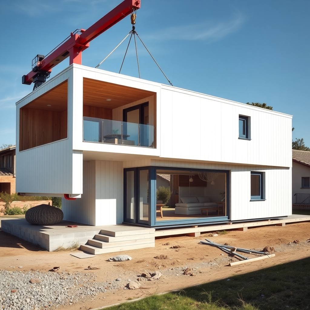 Prix maison modulaire (illustration)