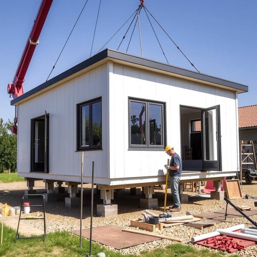 maison modulaire à Toulouse (illustration)