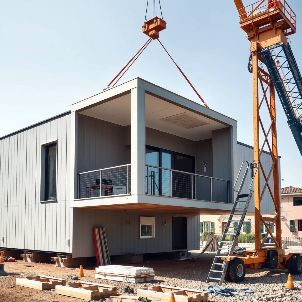 maison modulaire à Toulouse (illustration)